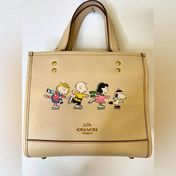 Coach Bags Coach Limited Ed X Peanuts Dempsey Tote 22 With